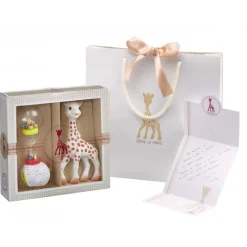 Coffret cadeau Sophie la Girafe + Hochet Soft Maracas