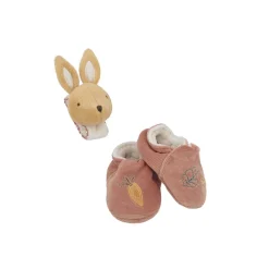 Coffret chaussons et bracelet sonore Lapin