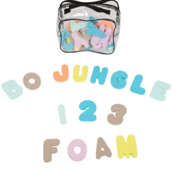 Coffret de bain chiffres et lettres en mousse 36 pièces