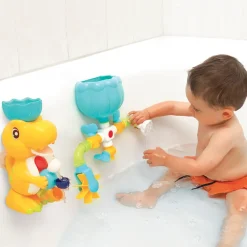 Coffret de bain Dinosaure à ventouses 10+ mos