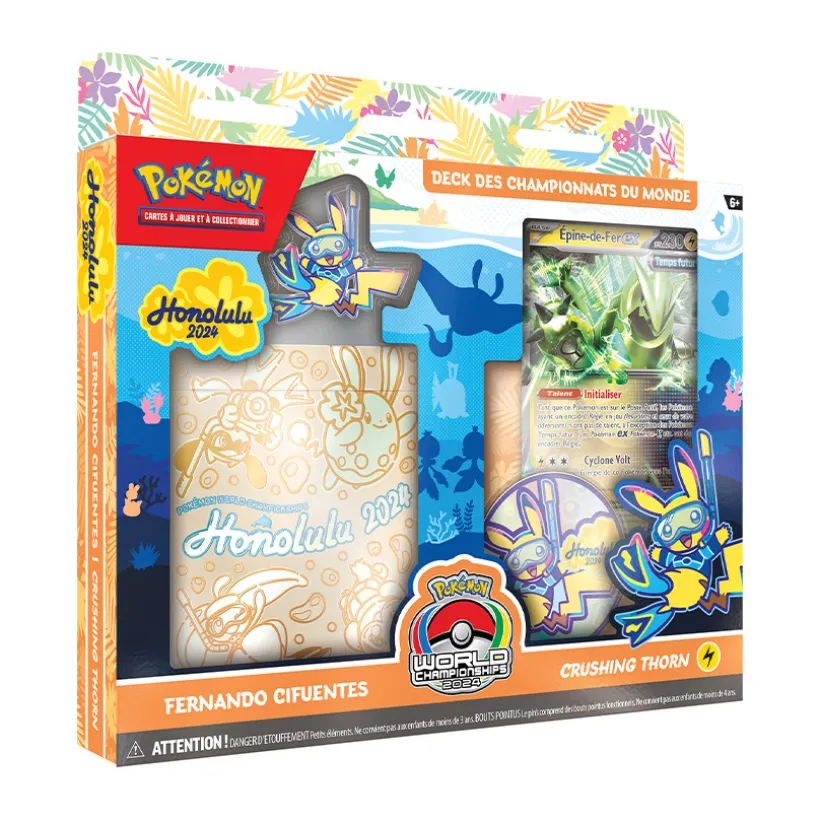 Coffret Deck des Championnats du Monde Pokémon Honolulu 2024