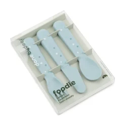 Coffret de 3 couverts Happy Dots Foodie Bleu
