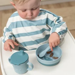Coffret de 3 couverts Happy Dots Foodie Bleu