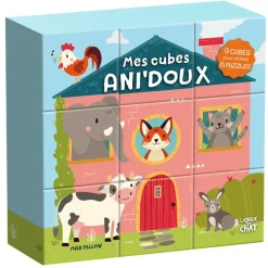 Coffret Mes Cubes ani'doux avec Livre