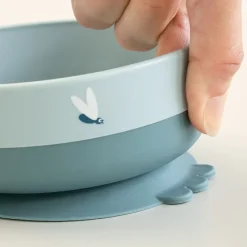 Coffret premier repas Foodie 3 pièces Elphée bleu