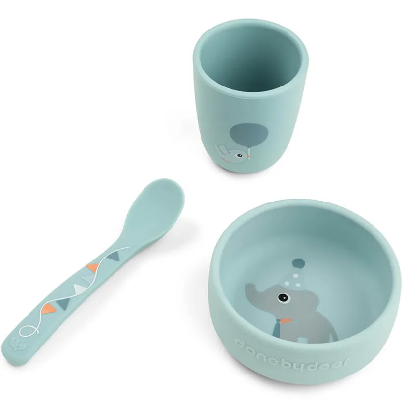 Coffret Premier repas 3 pièces Celebration Bleu