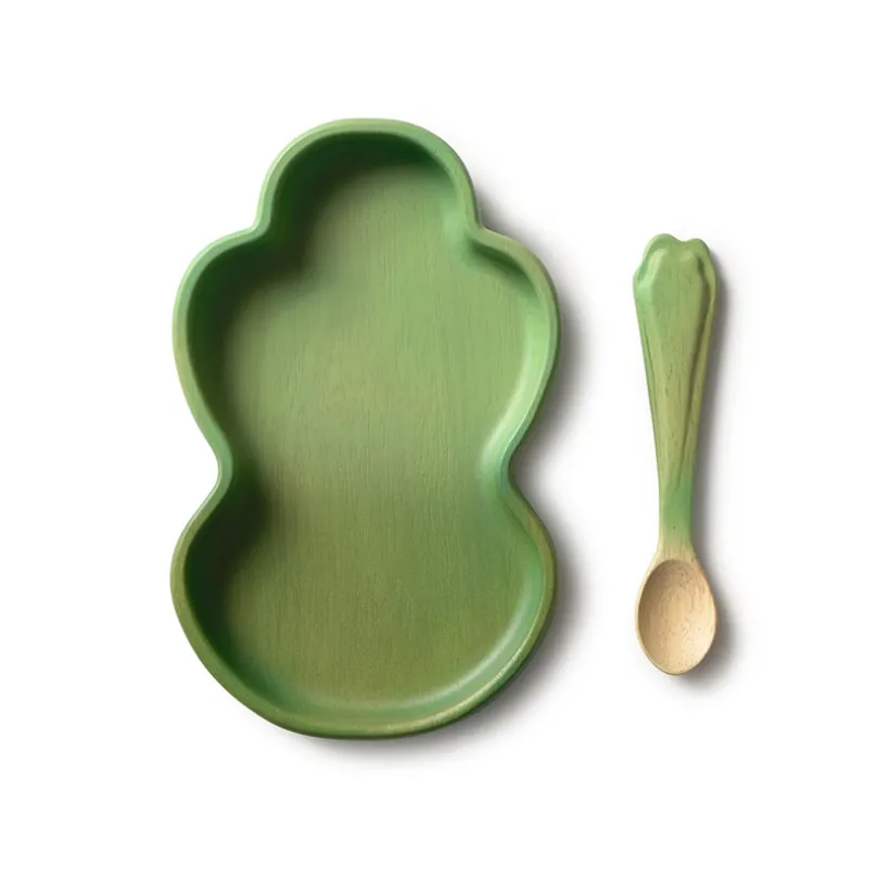 Coffret repas Assiette + Cuillère Kendall la Salade
