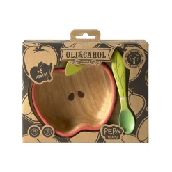Coffret repas Bol + Cuillère Pepa la Pomme