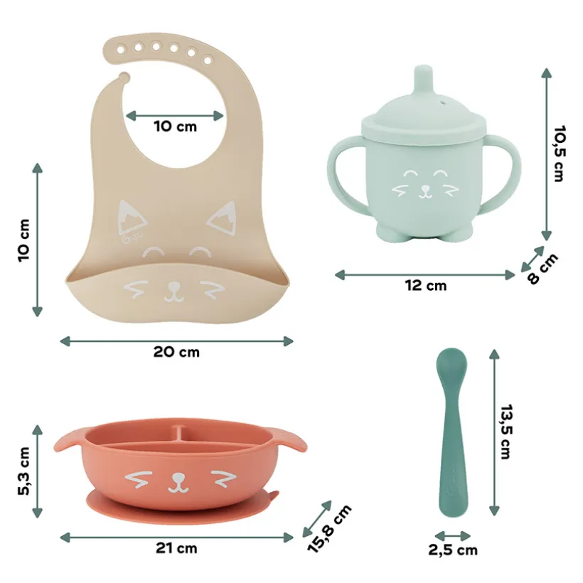 Coffret repas Learn'Isy renard