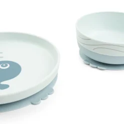 Coffret repas 3 pièces Foodie Wally bleu