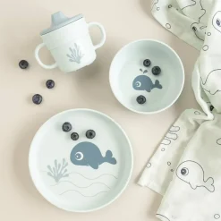 Coffret repas 3 pièces Foodie Wally bleu