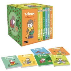 Coffret 6 volumes Ma petite bibliothèque T'choupi et les animaux