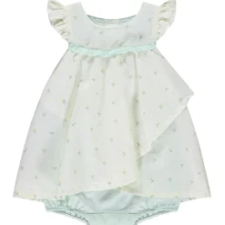 Combinaison courte robe effet 2 en 1 fantaisie pour bébé fille