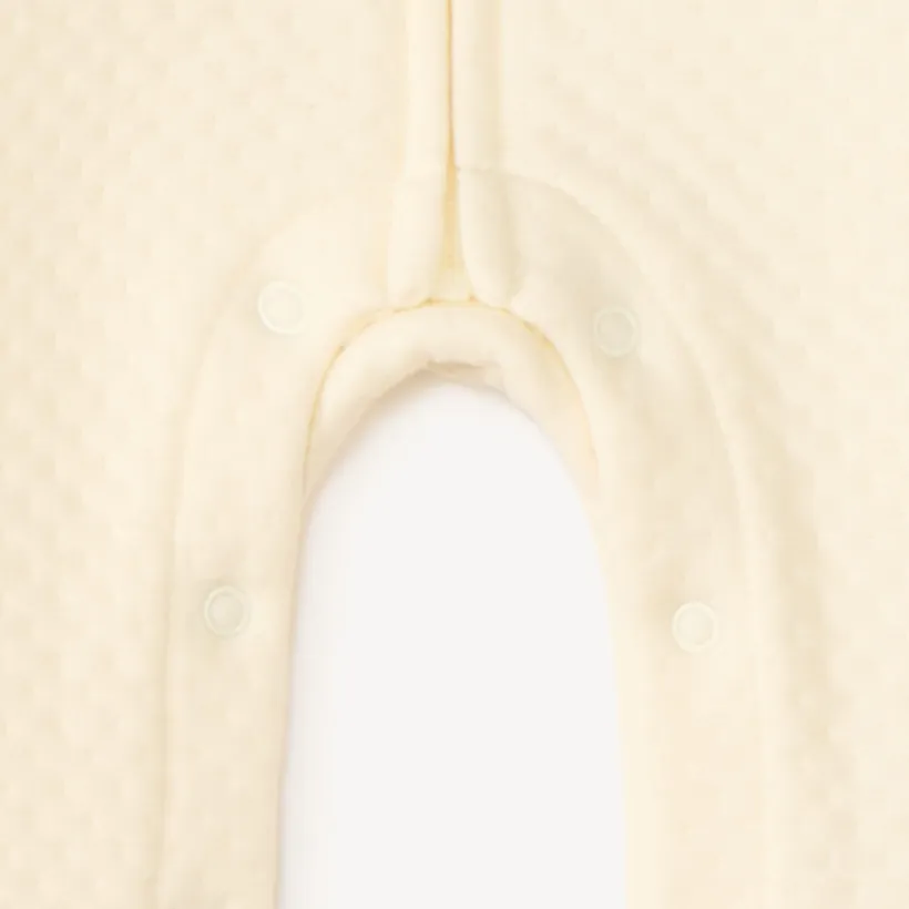 Combinaison longue bi color motifs ourson pour bébé garçon