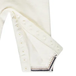 Combinaison longue en tricot jacquard pour bébé fille