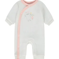 Combinaison longue unie en velours pour bébé fille prématurée