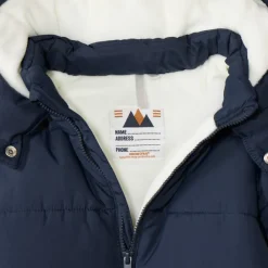 Combi-pilote matelassée unie pour bébé garçon avec finitions différentes selon l'âge