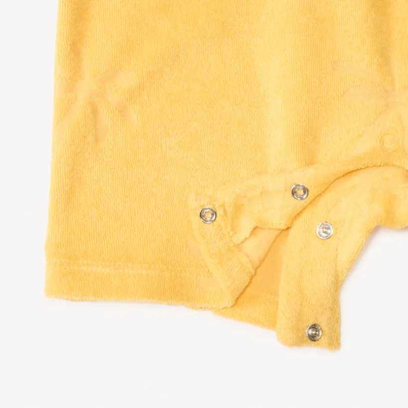 Combishort en éponge palmier en relief pour bébé garçon