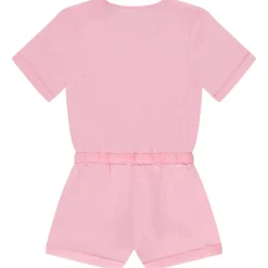 Combishort en sergé uni pour fille