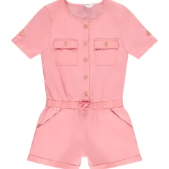 Combishort fluide à poches pour fille