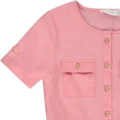 Combishort fluide à poches pour fille