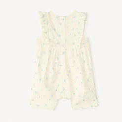 Combishort imprimé myrtilles pour bébé fille