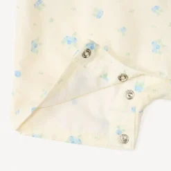 Combishort imprimé myrtilles pour bébé fille