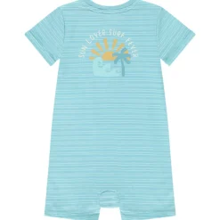 Combishort rayée et printée pour bébé garçon