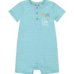 Combishort rayée et printée pour bébé garçon