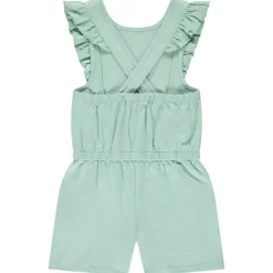 Combi-short sans manches avec volants pour fille