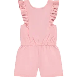 Combi-short sans manches avec volants pour fille