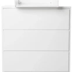 Commode Eden 3 tiroirs - Blanc