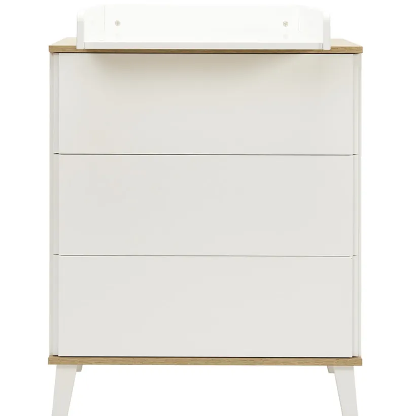 Commode 3 tiroirs en bois Noah