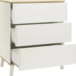 Commode 3 tiroirs en bois Noah