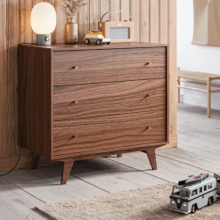 Commode à 3 tiroirs Mid II noix
