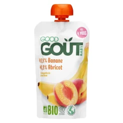 Compote banane abricot bio - 120g