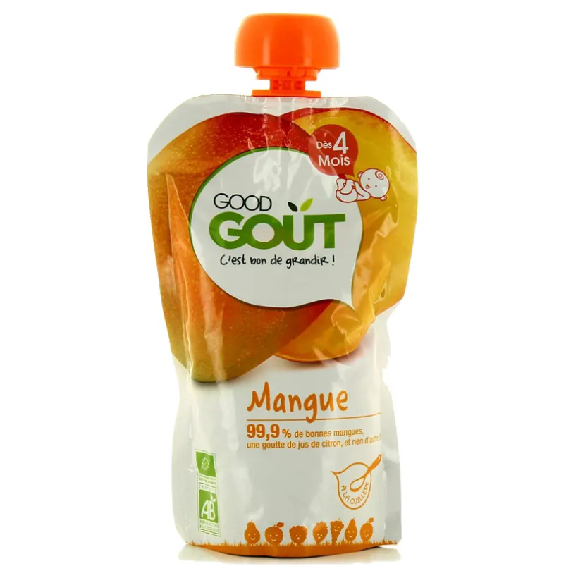 Compote mangue bio - 120g
