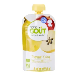 Compote pomme Gala et coing bio - 120g