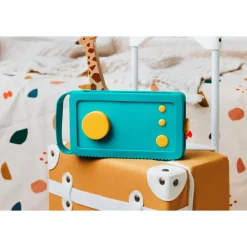 Coque de protection pour fabrique à histoire Odile bleue