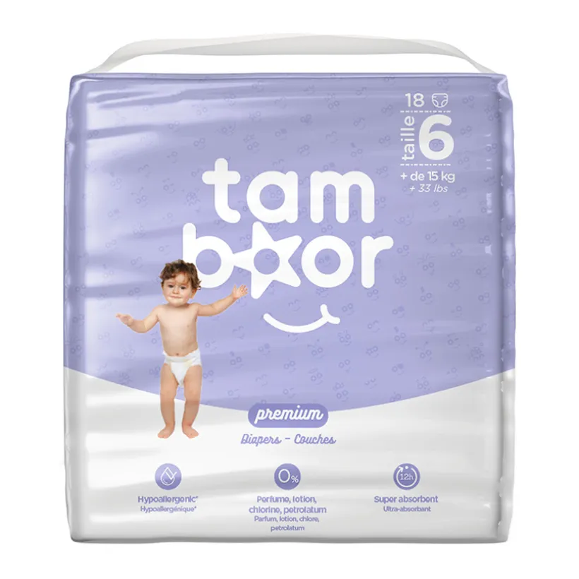 Couche Premium T6 XL (+15kg) - x18