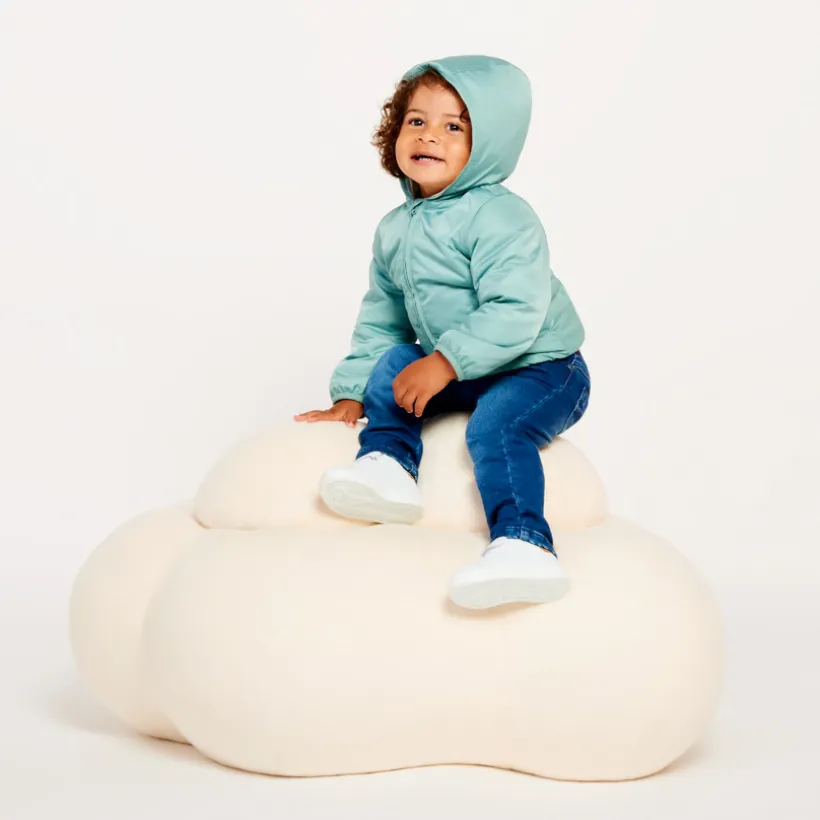 Coupe-vent avec 50% de polyester recyclé pour bébé garçon