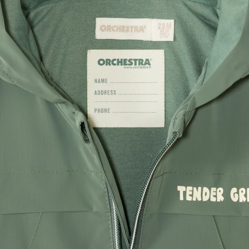 Coupe-vent bébé garçon à capuche imperméable