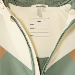 Coupe-vent à capuche en ripstop imperméable pour bébé garçon