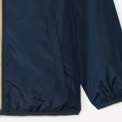 Coupe-vent à capuche en toile imperméable pour fille
