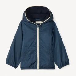 Coupe-vent uni doublé en jersey pour bébé garçon