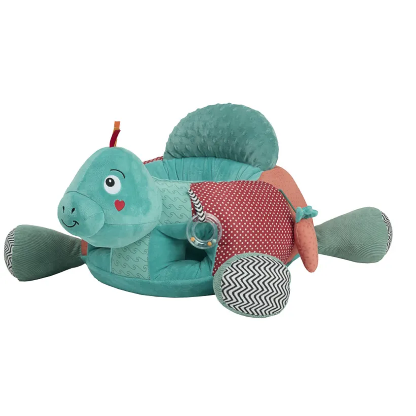 Coussin d'activité Sacha la Tortue