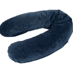 Coussin d'allaitement avec housse en velours Nuit Magique