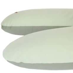 Coussin d'allaitement bicolore vert