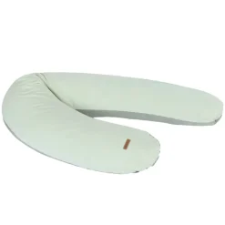 Coussin d'allaitement bicolore vert