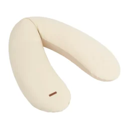 Coussin d'allaitement en microbilles bicolore